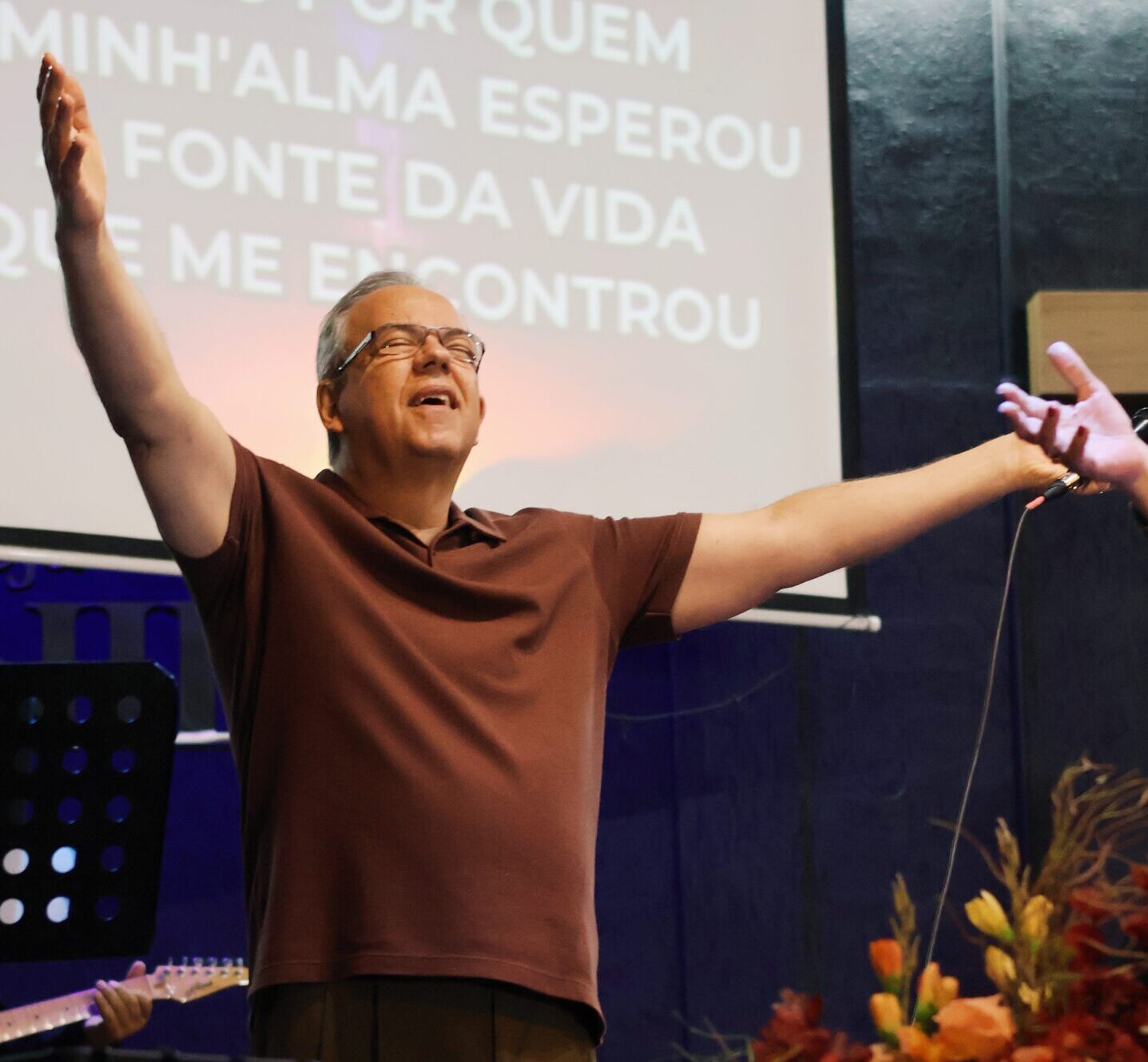 Bispo Marco Antônio, líder da Igreja Cristã Peniel